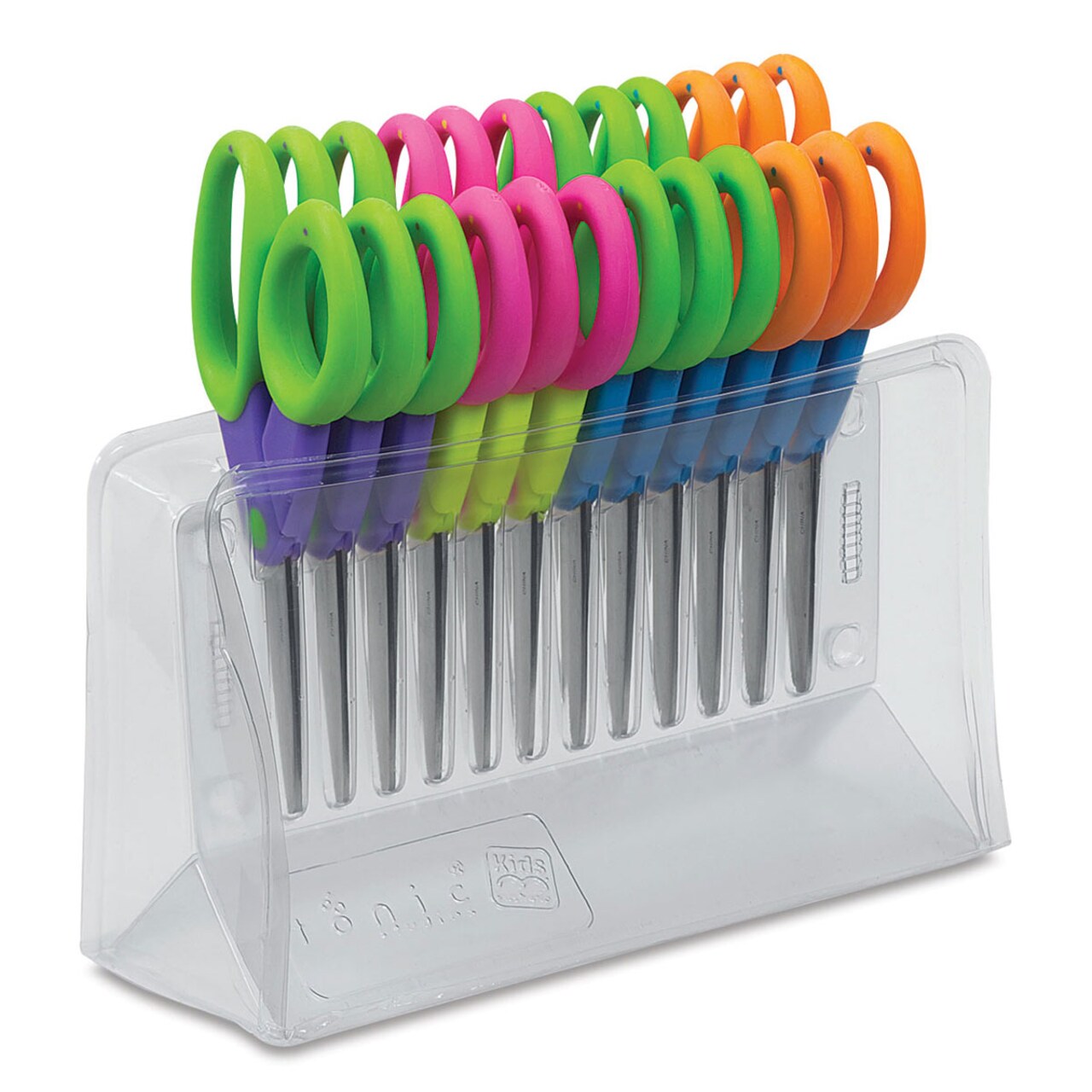 Tonic Studios Kushgrip Kid's Scissors - Pkg of 12, Blunt